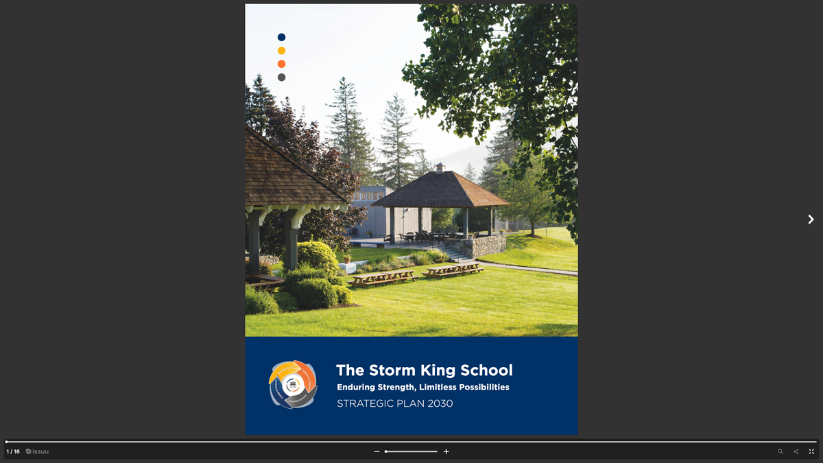 The Storm King School Strategic Plan 2025–2030 — read the full plan
