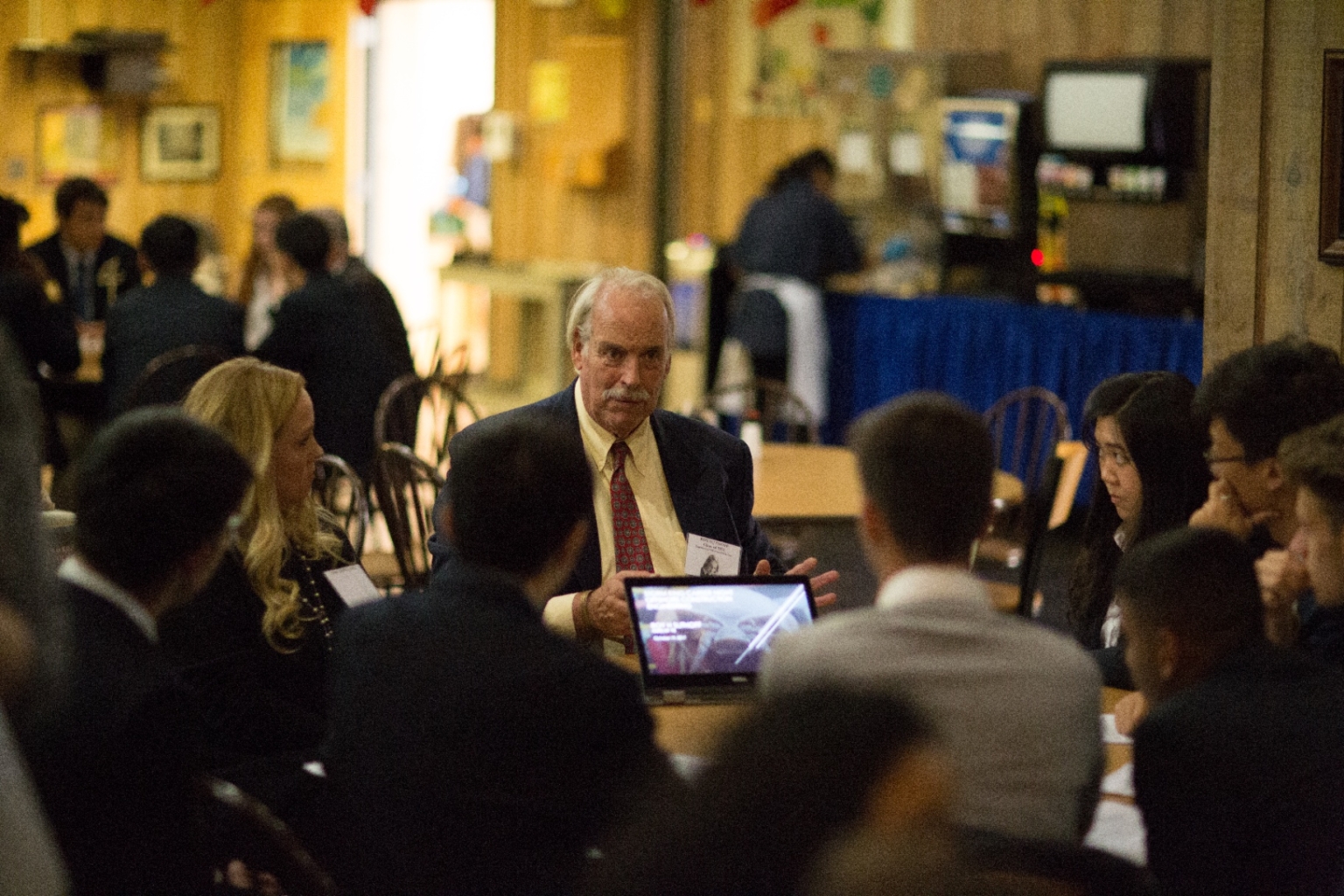 Storm King students participating in the Guest Speaker Series signature program