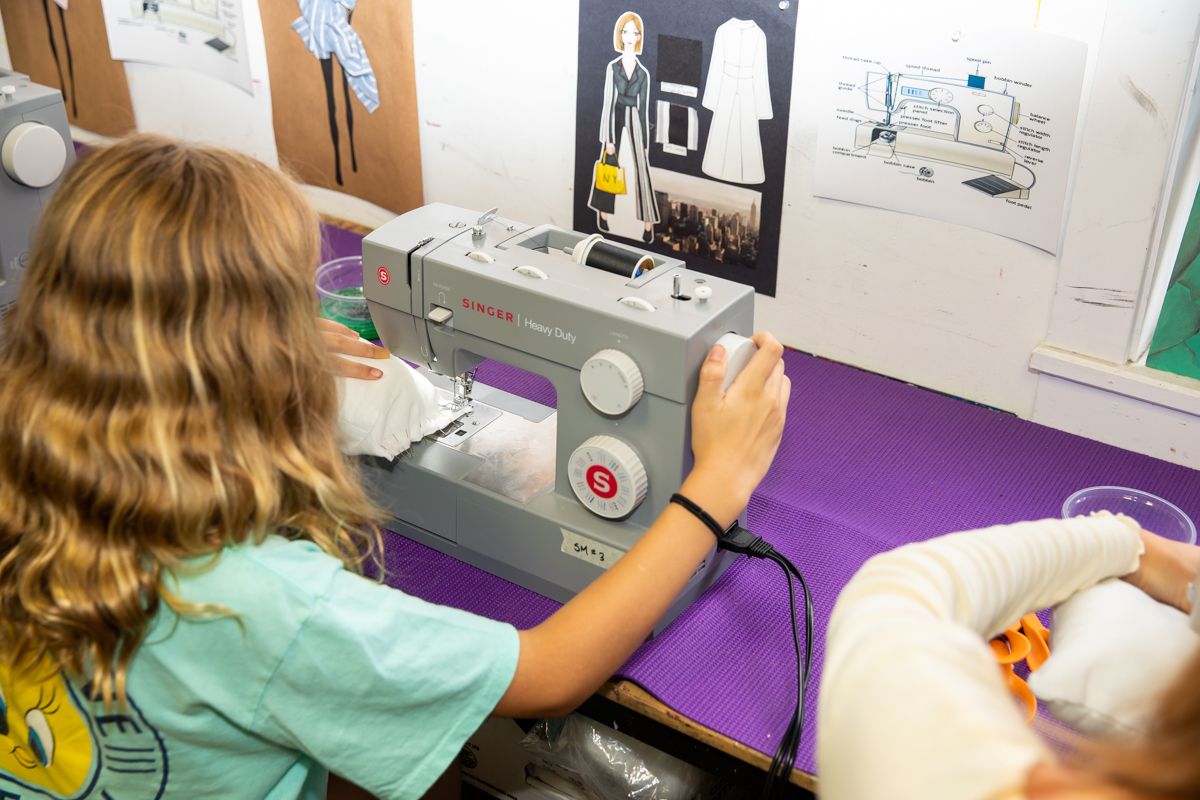 From sketch to stitch in the design studio