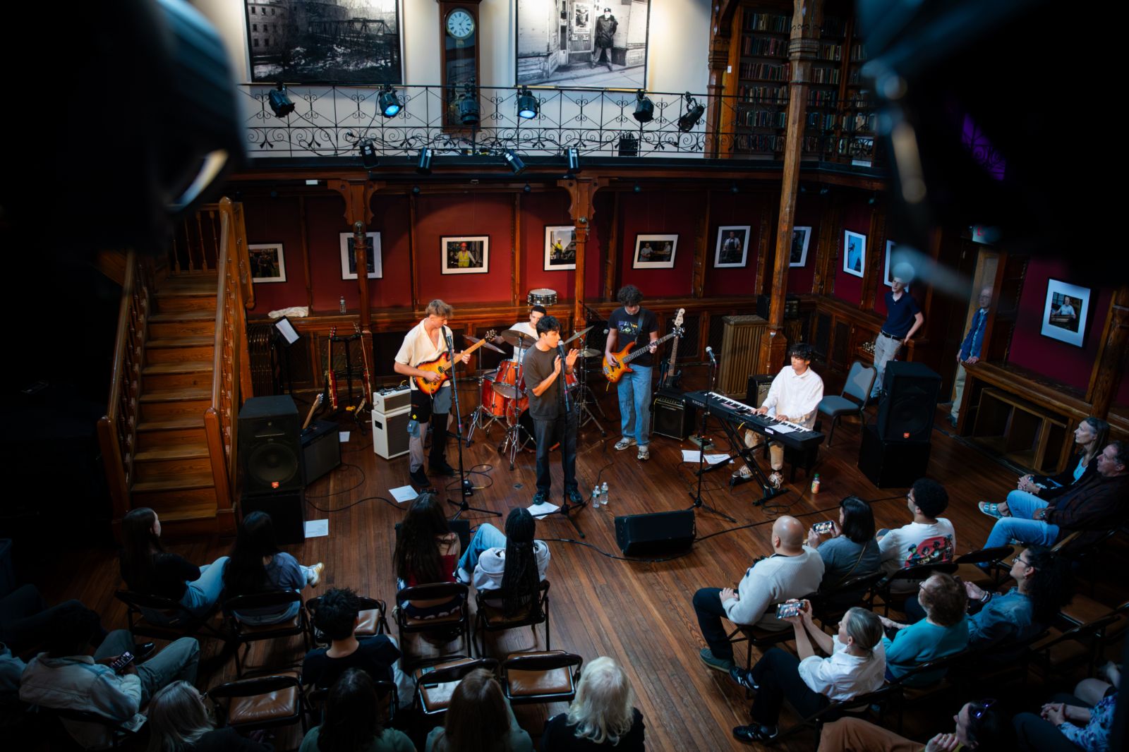 Storm King School musicians perform on stage