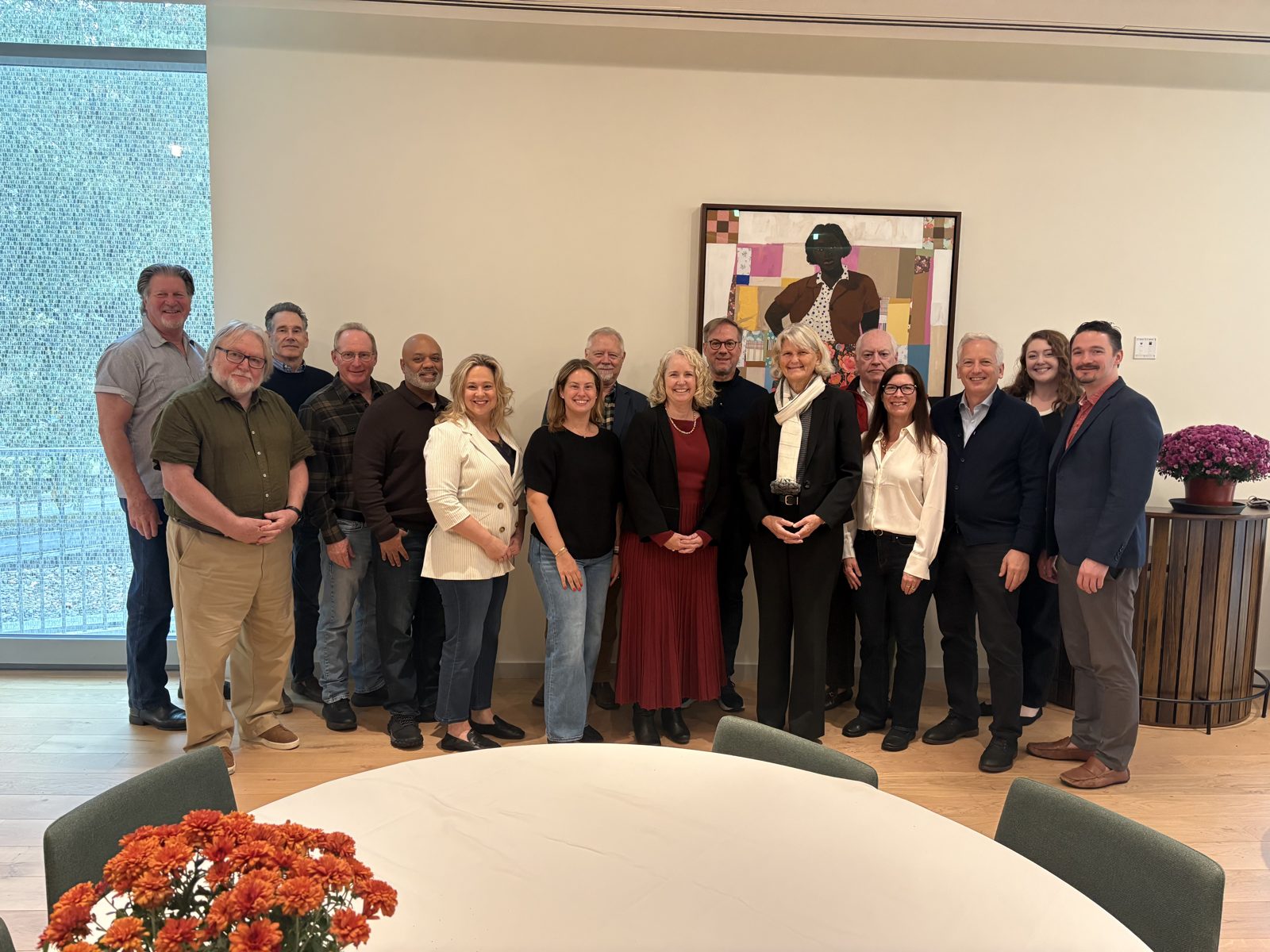 Storm King School Trustees and school leadership at The Heartwood at Vassar College for the 2026 Board of Trustees retreat
